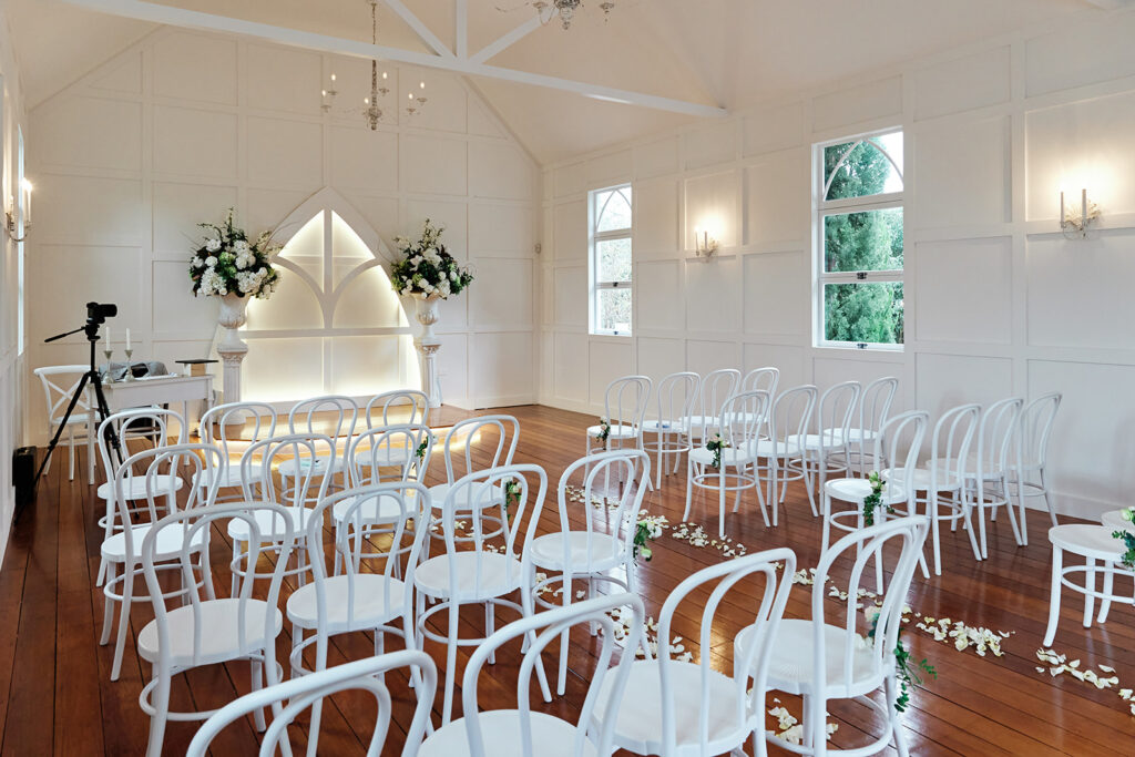 white-chapel-wedding-wicker-chairs